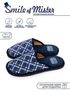 Туфли комнат. муж. А-56 В22-005-02 зак (40-41р)