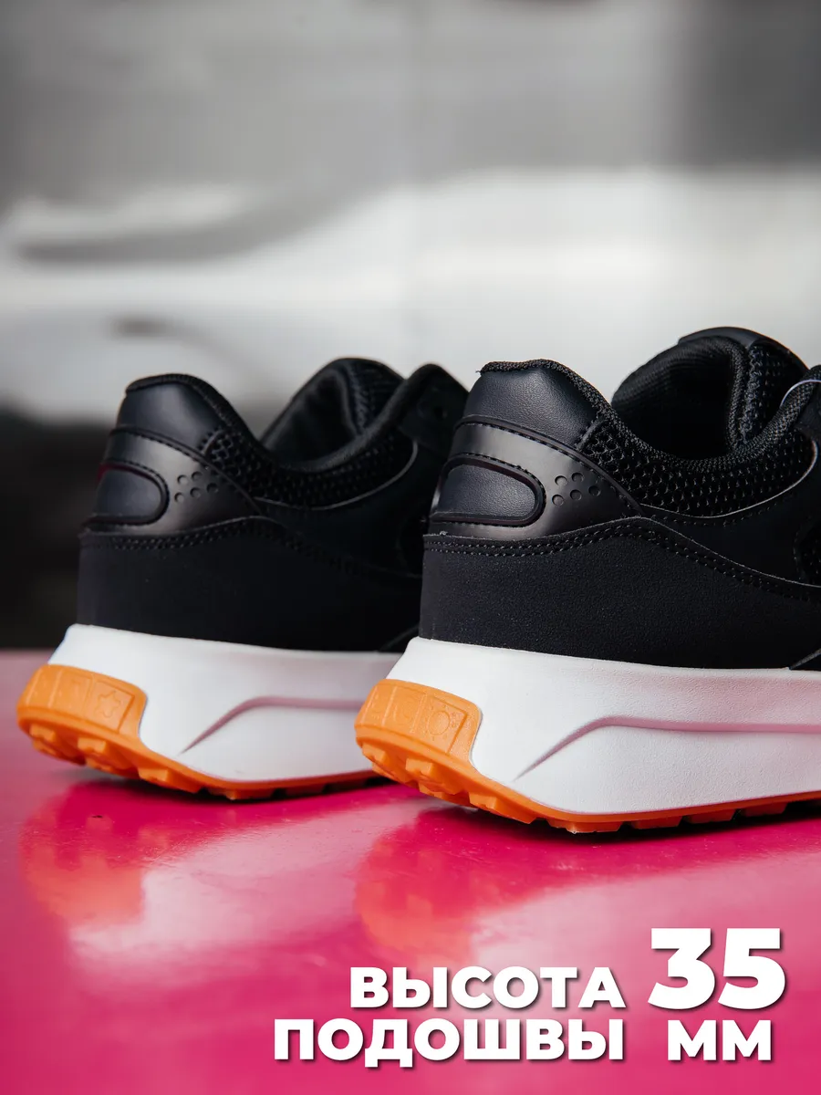 Кроссовки жен. 462-146-10-01 р.34,5 черный