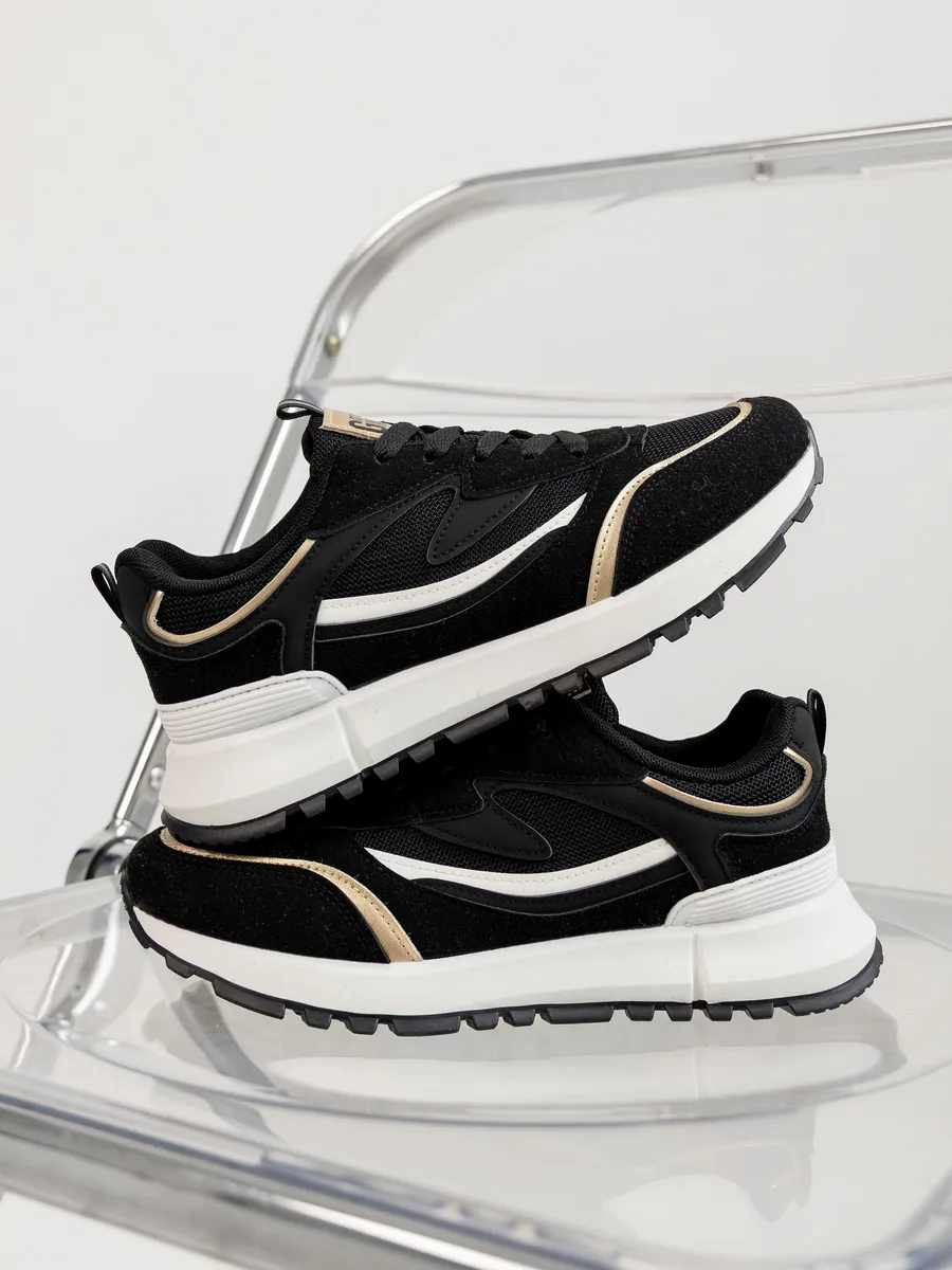 Кроссовки жен. 462-144-10/01 black р.34,5