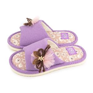Тапочки детские домашние А-83-004 открытые с цветочком купить от производителя