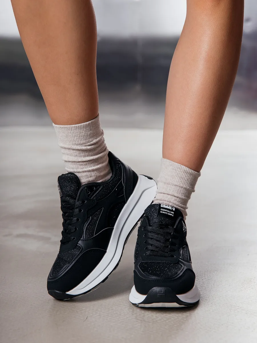 Кроссовки жен. 462-148-10-01 р.34,5 черный