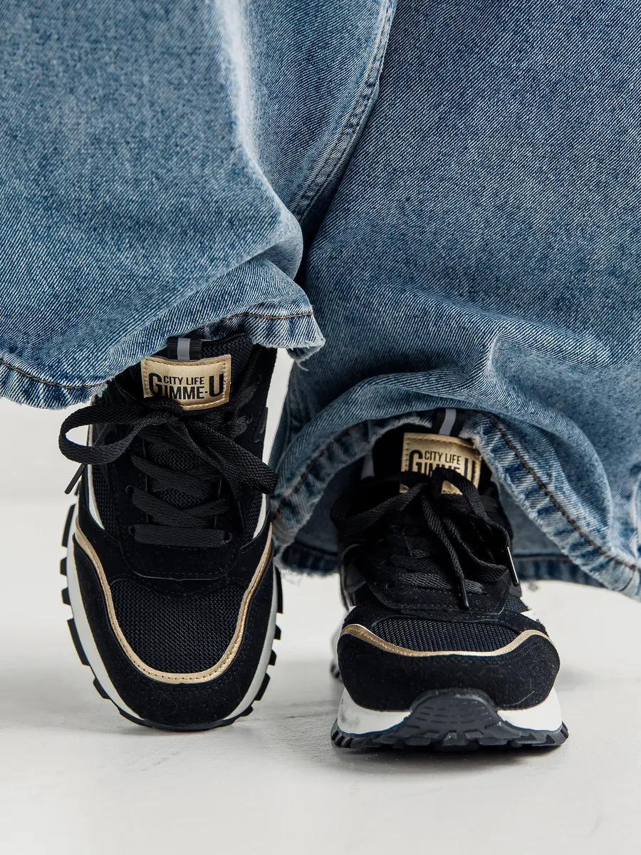 Кроссовки жен. 462-144-10/01 black р.34,5