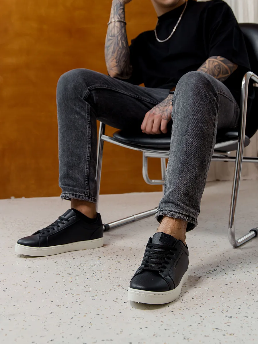 Кроссовки муж. 461-045-10/01 white+black р.40