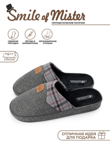 Туфли комнат. муж. SM 110-037-01 зак.(р.42)