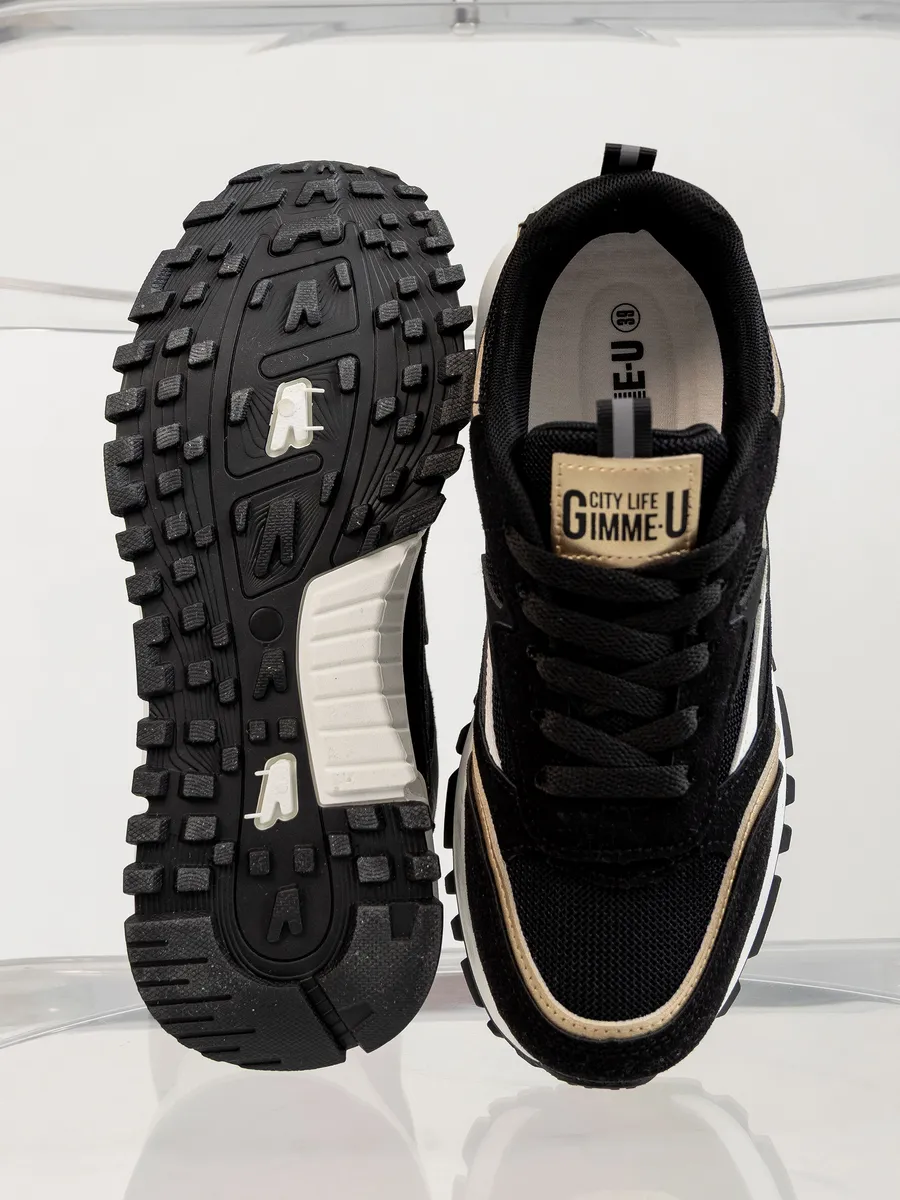 Кроссовки жен. 462-144-10/01 black р.34,5