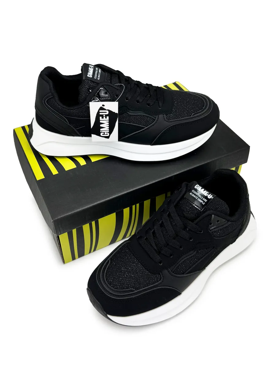 Кроссовки жен. 462-148-10-01 р.34,5 черный