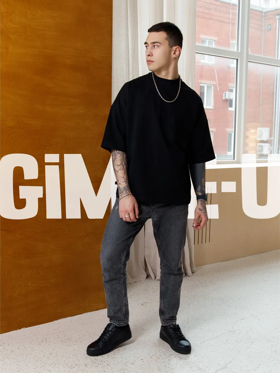 Кроссовки муж. 461-045-01/01 black р.40