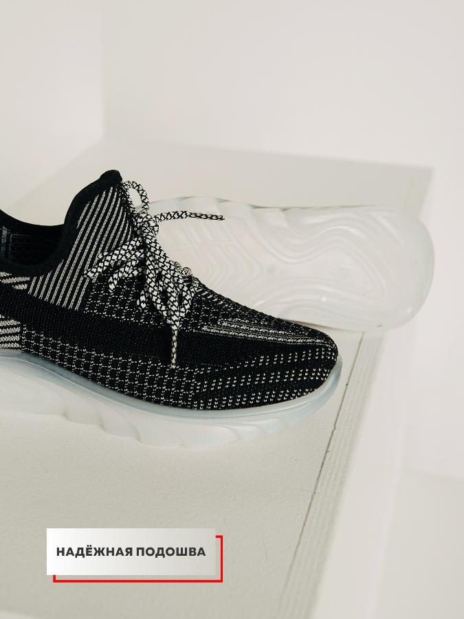 Кроссовки жен. ZM27-GD black  (39р)