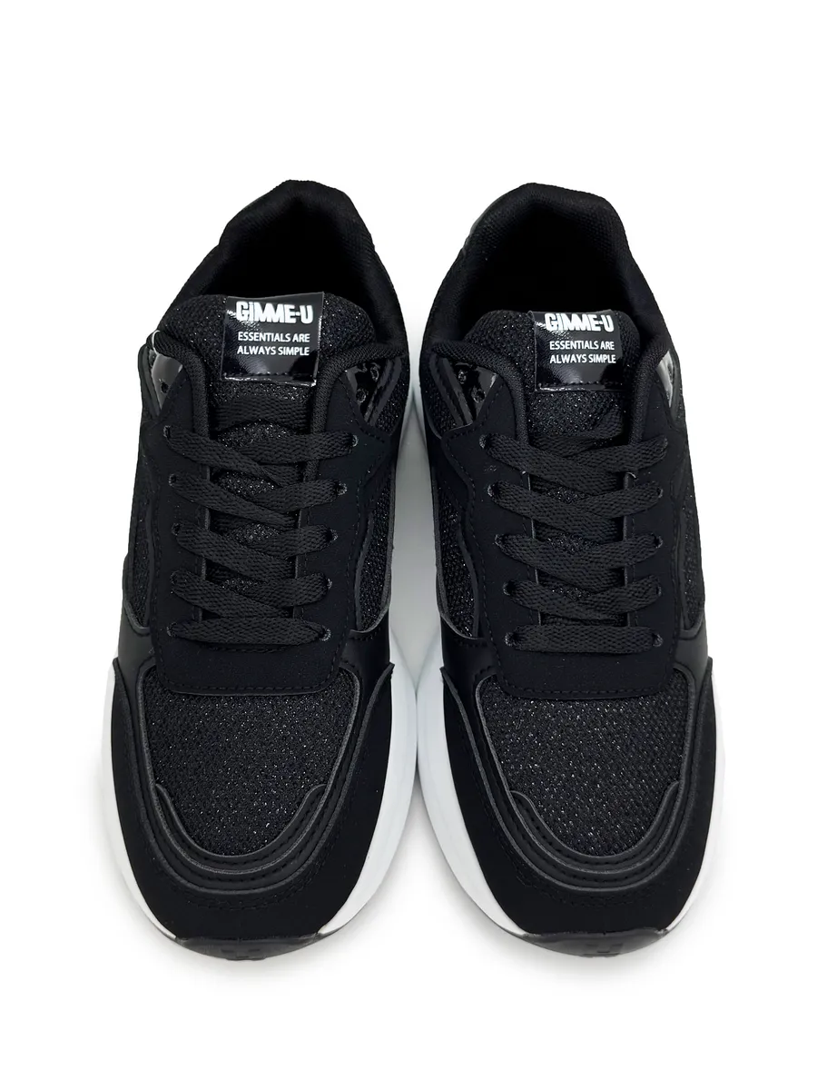 Кроссовки жен. 462-148-10-01 р.34,5 черный