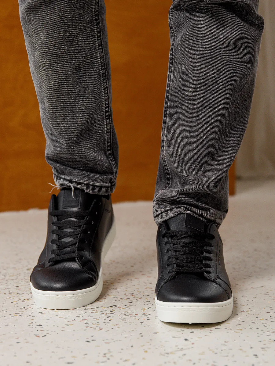 Кроссовки муж. 461-045-10/01 white+black р.40