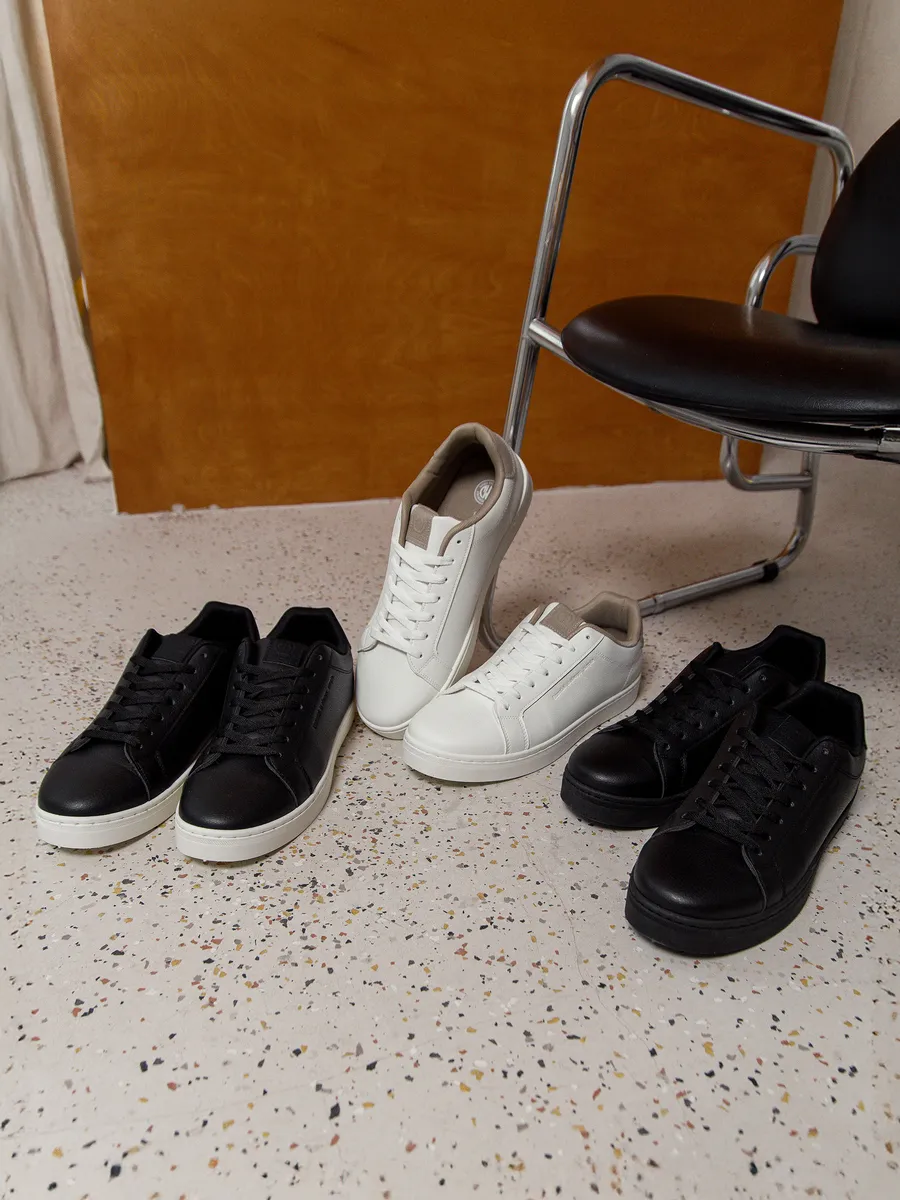 Кроссовки муж. 461-045-10/01 white+black р.40