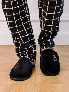 Тапочки домашние мужские А-86-001-01 закрытые (р.40/41)