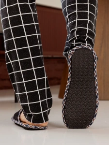 Тапочки домашние мужские А-67-001-01 открытые (р.40/41)