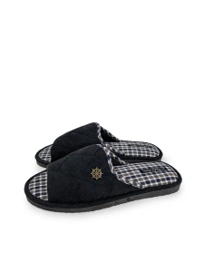 Тапочки домашние мужские А81-643-01 открытые (р.40)