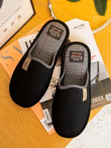 Тапочки домашние мужские А81-251-01 закрытые  (р.40)