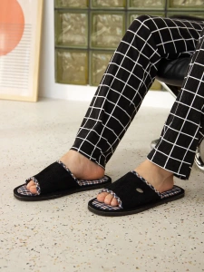 Тапочки домашние мужские А-56-201-01 открытые  (р.40/41)