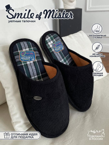 Туфли комнат. муж. А-81-023-01 зак (40-41р)