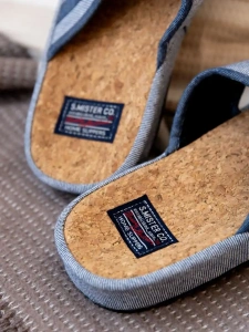 Тапочки домашние мужские SM 100-048-02 открытые (р.40)