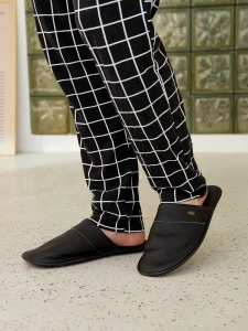 Тапочки домашние мужские  А-3091-001-01 закрытые  (р.38/39)