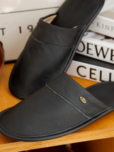 Тапочки домашние мужские  А-3091-001-01 закрытые  (р.38/39)