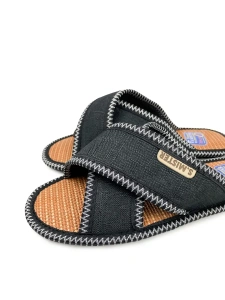 Тапочки домашние мужские А-67-145-01 открытые (р.40/41)