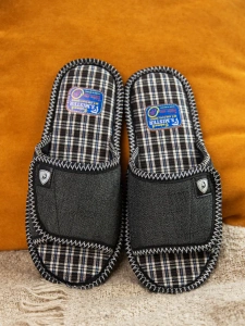 Тапочки домашние мужские А-56-327-01 открытые  (р.40/41)