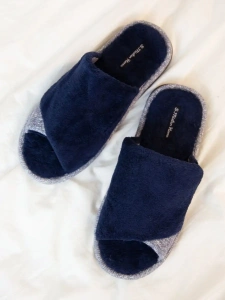 Тапочки домашние мужские А81-350-02 открытые  (р.40/41)