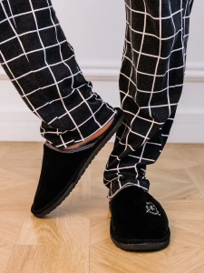 Тапочки домашние мужские А-86-001-01 закрытые (р.40/41)