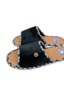 Тапочки домашние мужские А-67-135-01 открытые (р.40/41)