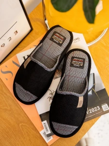 Тапочки домашние мужские А81-251-01 открытые  (р.40)