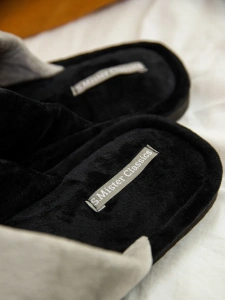 Тапочки домашние мужские А-56-515-01 открытые (р.40/41)