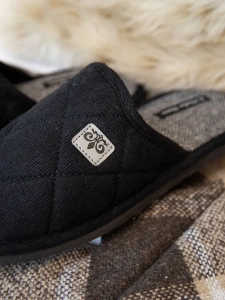 Тапочки домашние мужские А81-645-01 закрытые (р.40)