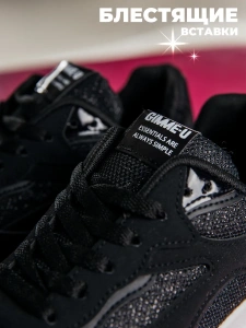 Кроссовки жен. 462-148-10-01 р.34,5 черный
