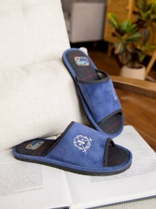 Тапочки домашние мужские А-86-001-02 открытые (р.40/41)