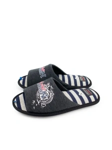 Тапочки домашние мужские А-3051-077-01 открытые  (р.40/41)