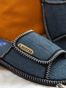 Тапочки домашние мужские А-56-325-02 открытые  (р.40/41)