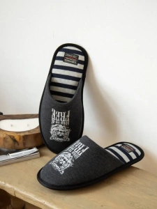 Тапочки домашние мужские А-3051-079-01 закрытые  (р.40/41)