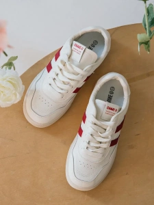 Кроссовки жен. 462-128-11/08 beige+red р.35