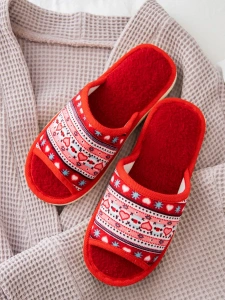 Туфли комнат. жен. А-70 В22-001-1-08 отк (р.36/37)