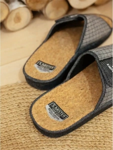 Тапочки домашние мужские SM 100-225-01 открытые (р.41)