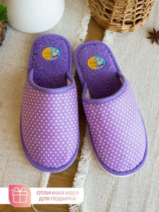 Туфли комнат. жен. А-70 В22-010-06 зак (р.40/41)